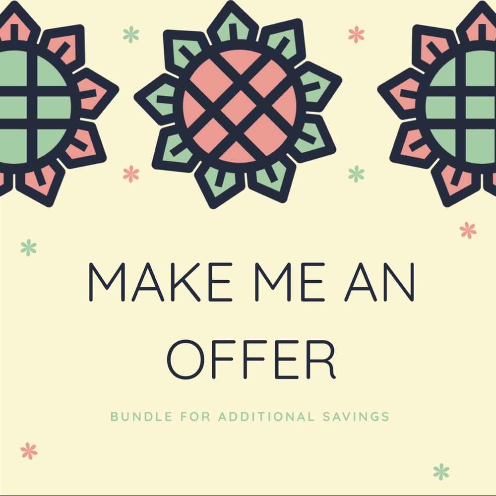 Make me an offer or bundle for more savings!